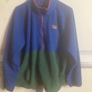 L.L. Bean Kids Two-Tone Fleece Jacket